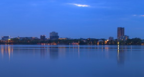 Hamburg – Abendstimmung an der Alster