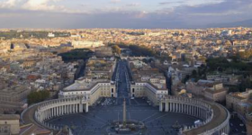 Vatikan – Aussicht vom Petersdom