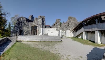 Die Alttrauchburg - Stiegenhaus